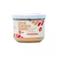 Queso vegano en crema sabor tomate seco Y Ajo 190gr Mommus