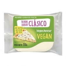 Queso vegano en bloque sabor Mozzarella 150gr Vegecheese