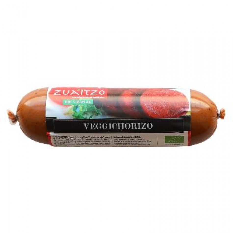 Chorizo vegetal 200gr Zuaitzo