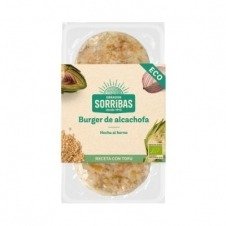 Burger alcachofa 160gr Eco Vegano Obrador sorribas