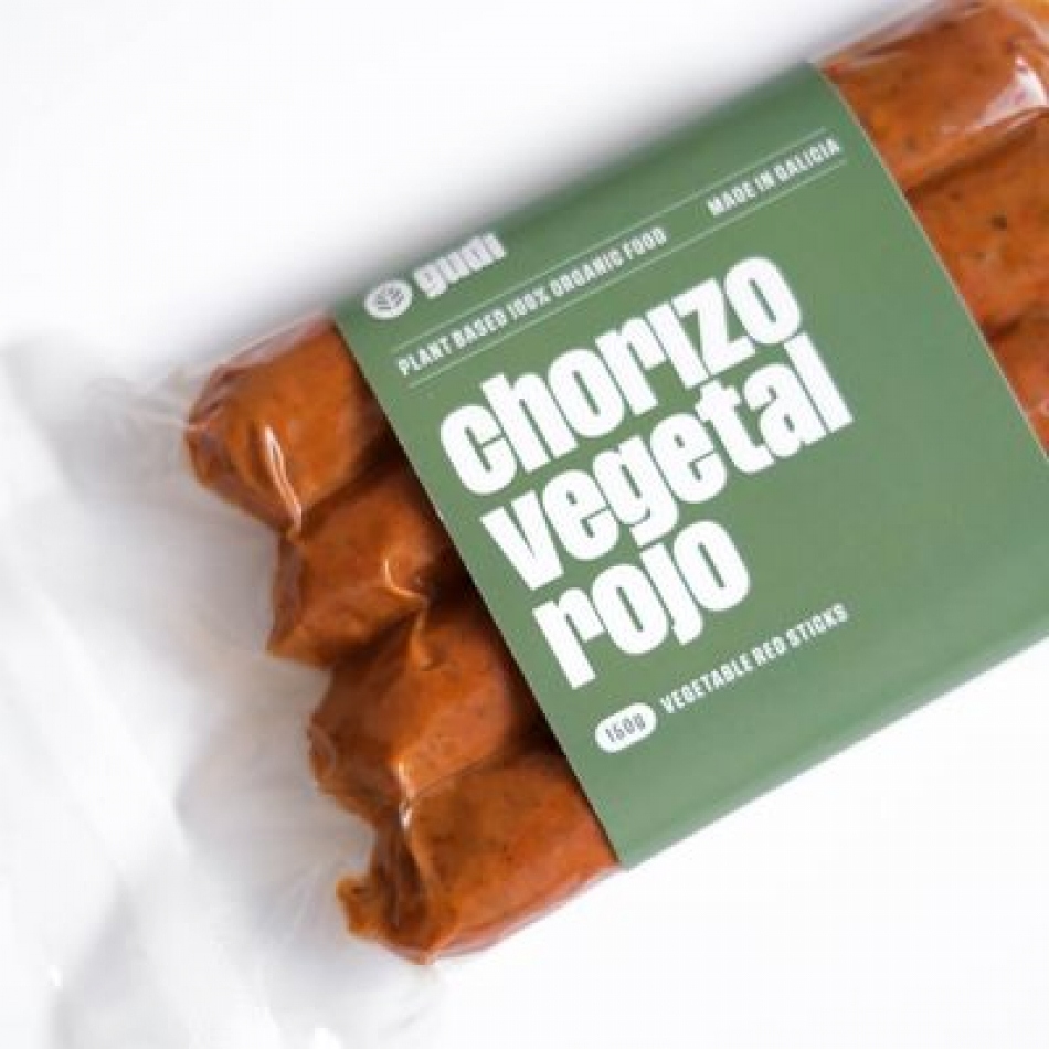 Chorizo Vegetal Rojo Eco 150gr Gudi