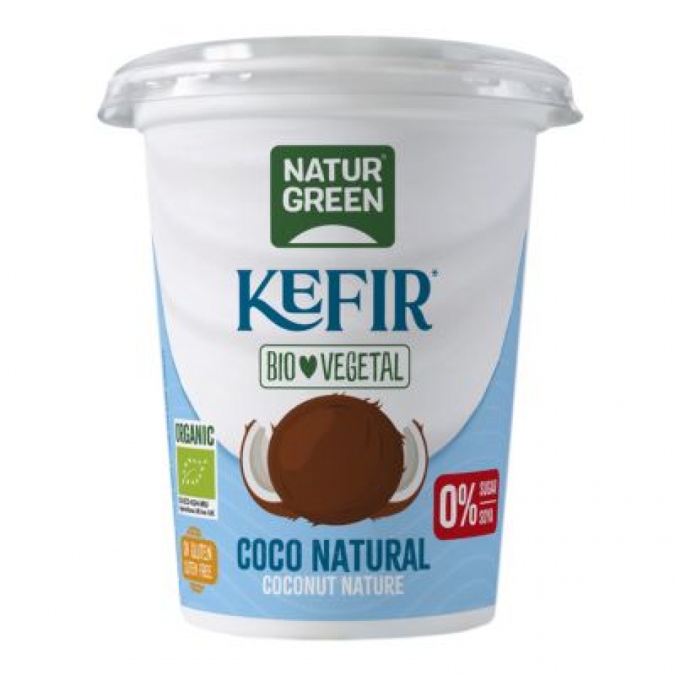 Kefir vegano sabor coco Bio 400gr NaturGreen