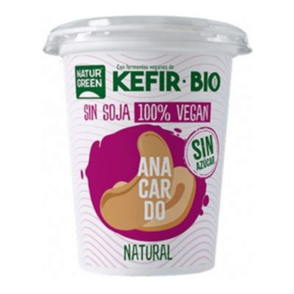 Kefir vegano de anacardos Bio 400gr NaturGreen
