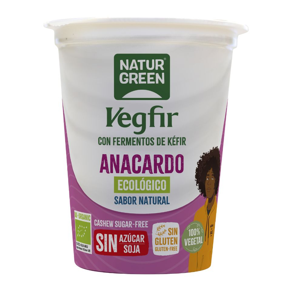 Vegfir Kefir Vegano de Anacardos Bio 400gr NaturGreen