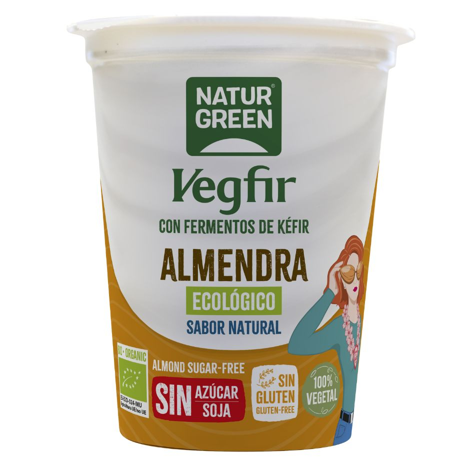 Vegfir Kefir vegano de almendras Bio 400gr NaturGreen