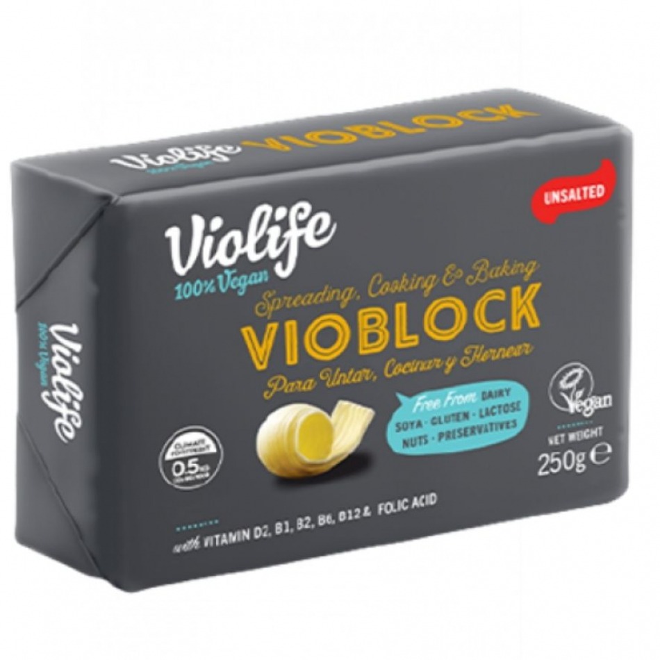Margarina Vioblock sin Sal 250gr Violife