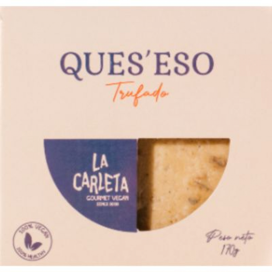 Ques' Eso vegano entero trufado con setas 170gr La Carleta