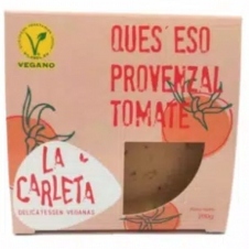 Queso vegano entero provenzal tomate 200gr La Carleta