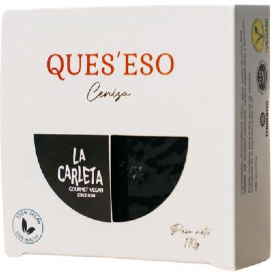 Ques' Eso vegano entero a la ceniza 170gr La Carleta