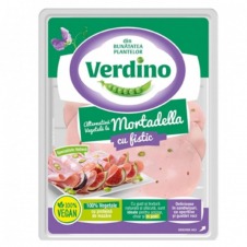 Mortadela vegana con Pistacho 80gr Verdino