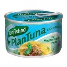 Atún Vegano PlanTuna Hierbas Mediterráneas 150gr Unfished