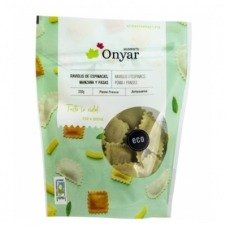 Raviolis frescos de Espinacas, Manzana y Pasas 250gr Aliments Onyar