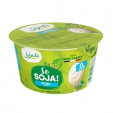 Yogur vegano de soja Natural Bio 150gr Sojade