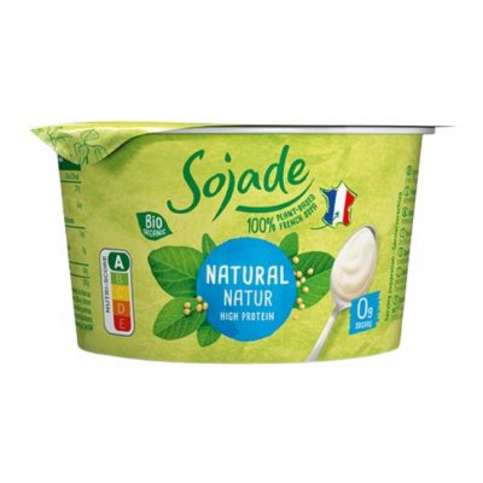 Yogur vegano de soja Natural Bio 150gr Sojade