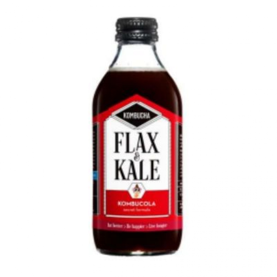 Kombucha Cola Vegano 250ml Flax&Kale