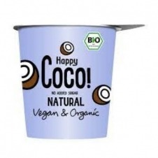 Yogur Vegano de Coco Natural 350gr Happy Coco