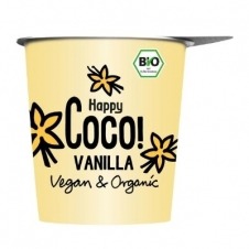 Yogur Vegano de Coco sabor Vainilla 350gr Happy Coco