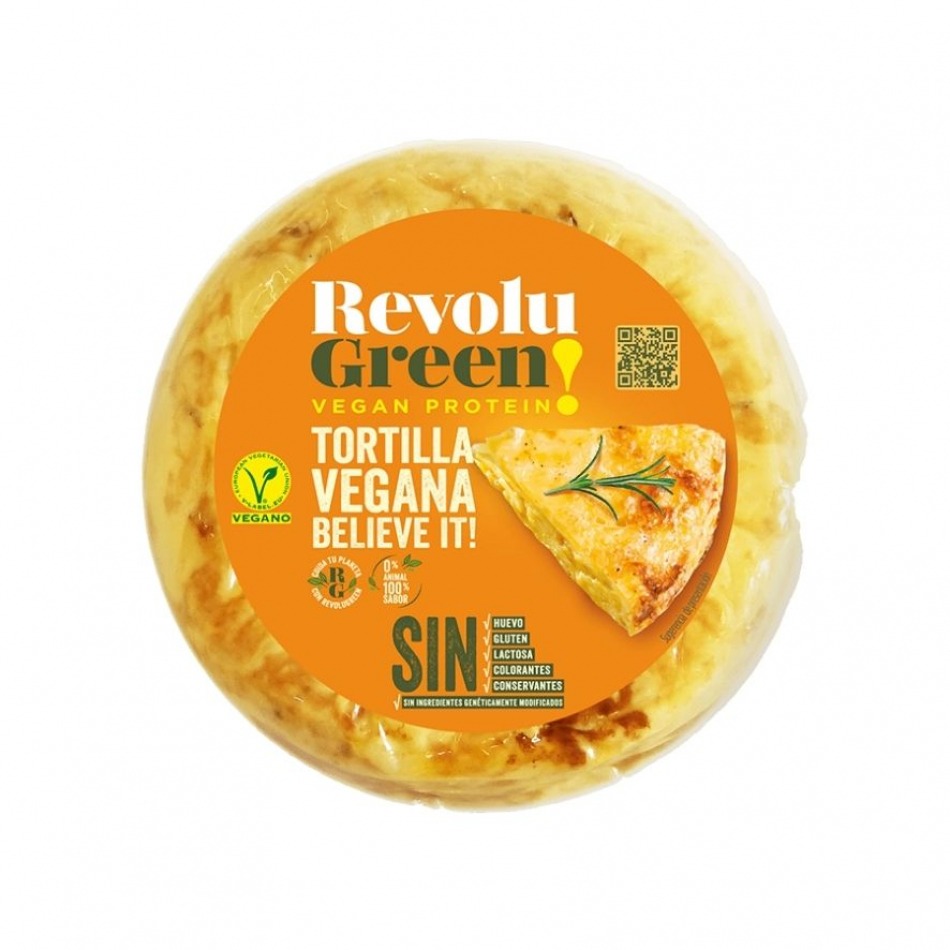 Tortilla de Patatas Vegana 200gr Revolu Green