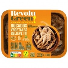 Bocados Veganos Vegetales Estilo Mediterraneo 160gr Revolu Green