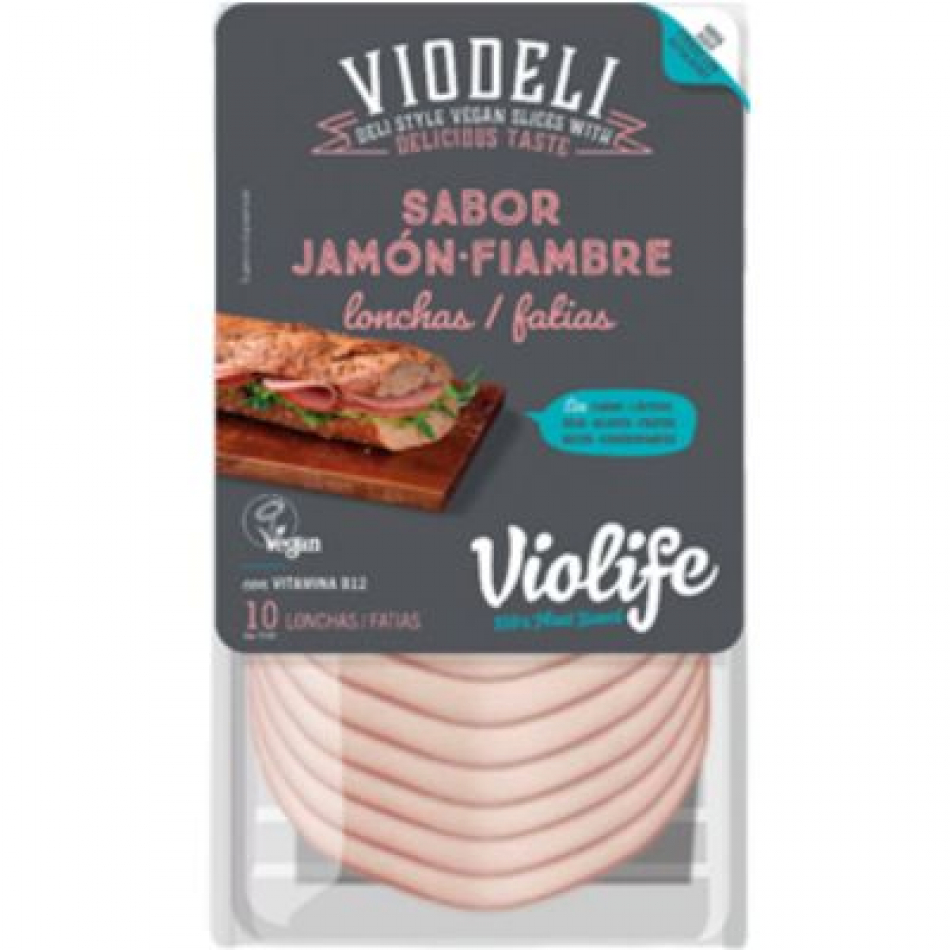 Viodeli Sabor Jamon York Vegano en Lonchas 100gr Violife