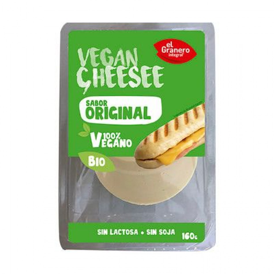 Vegan Cheesee Original Lonchas 160gr El Granero Integral