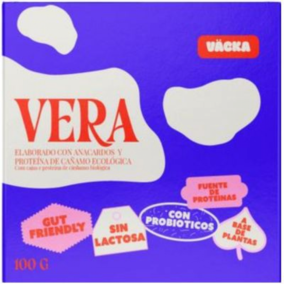 Queso Vegetal SemiCurado con Pimenton de la Vera 100gr Väcka