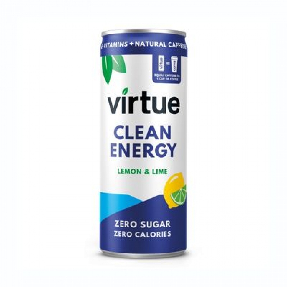 Clean Energy Bebida Energetica Limon y Lima 250ml Virtue