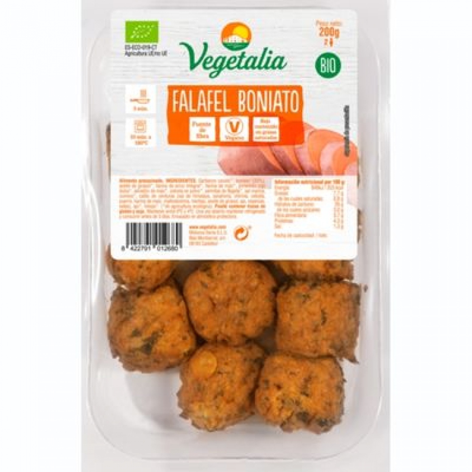 Falafel Vegano de Boniato 200gr Vegetalia