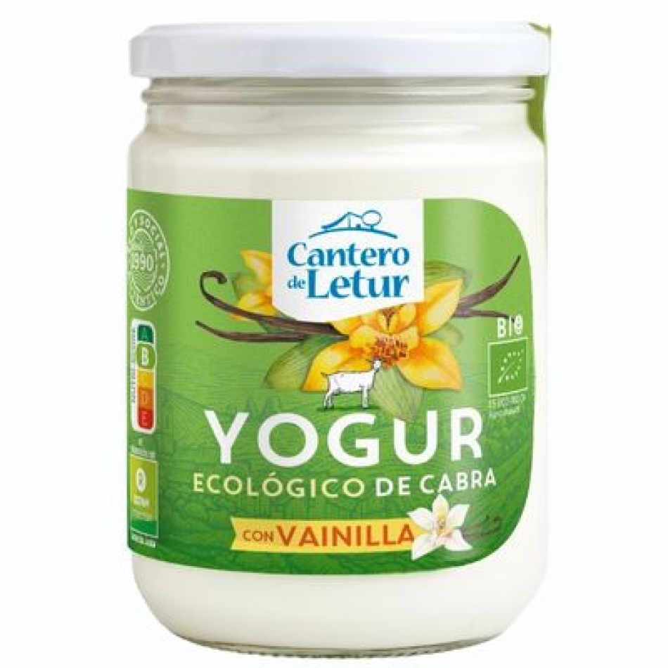 Yogur de Cabra con Vainilla Eco 420gr El Cantero de Letur