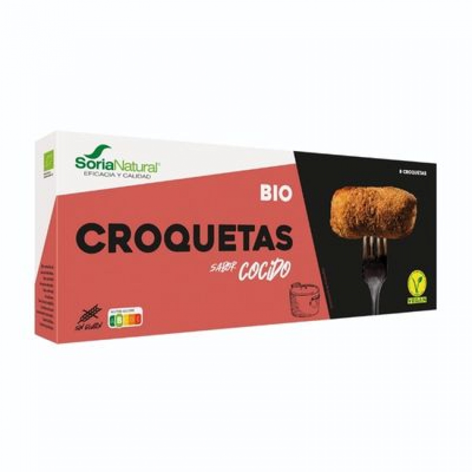 Croquetas Veganas sabor Cocido Eco 250gr Soria Natural
