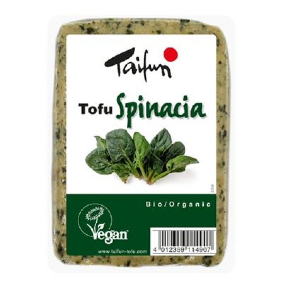 Tofu con Espinacas Bio 200gr Taifun