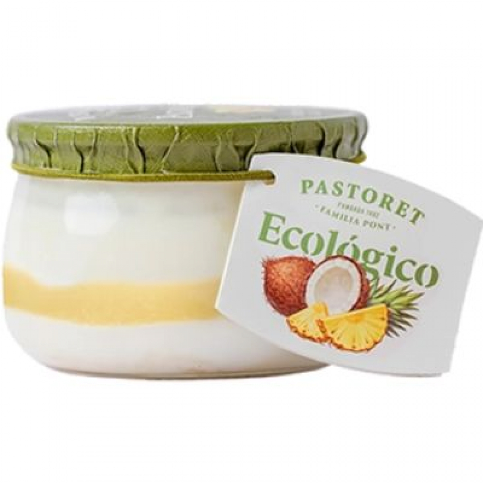 Yogur Coco Piña Eco 135gr Pastoret