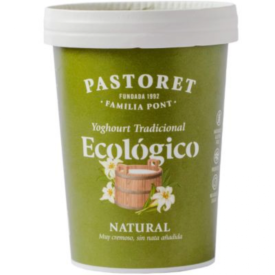 Yogur Natural Eco 500gr Pastoret
