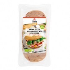 Veganslices Estilo Bolonia con Pimienta Bio 80g Wheaty