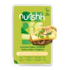 Queso vegano en Lonchas sabor Original 160g Nurishh