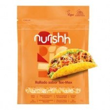Queso vegano Rallado sabor Tex-Mex 150g Nurishh