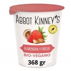 Yogur vegano de Almendra y Fresa Daily Delight Bio 368gr Abbot Kinney's