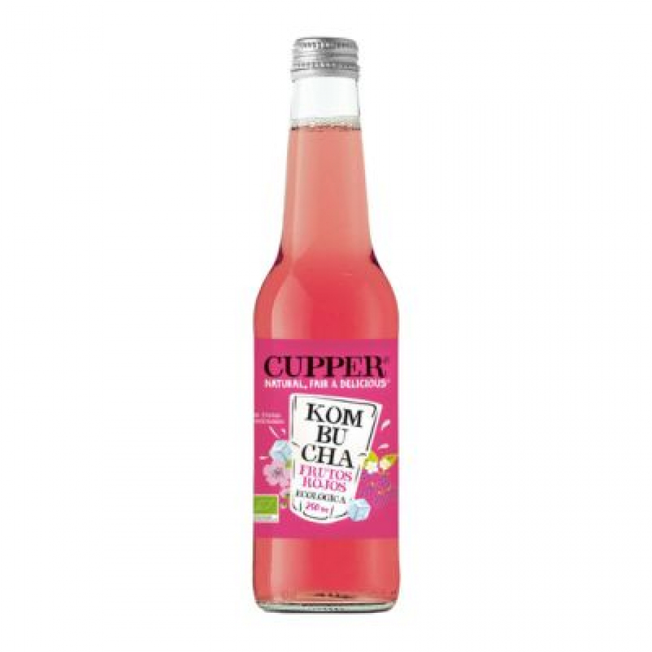 Kombucha Frutos Rojos Bio 330ml Cupper