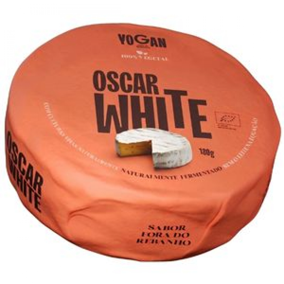 Queso vegano Oscar White estilo Camembert 180gr Yogan Creamery