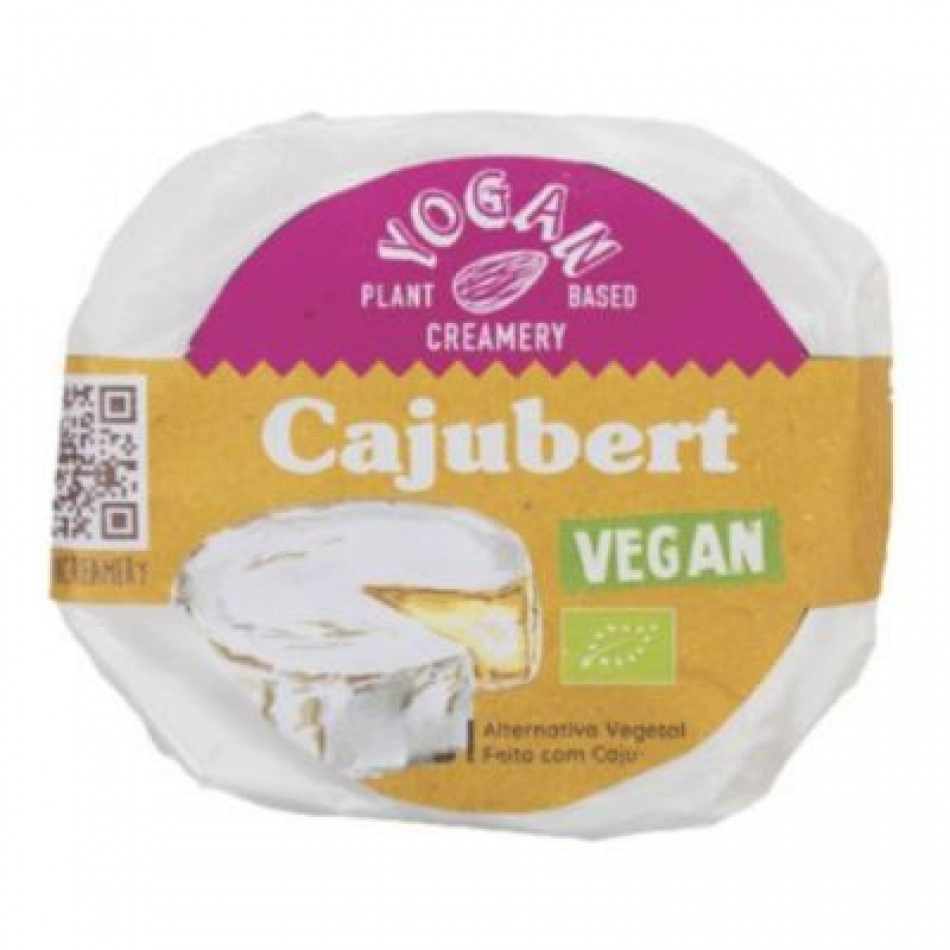 Queso vegano Cajubert estilo Camembert 90gr Yogan Creamery