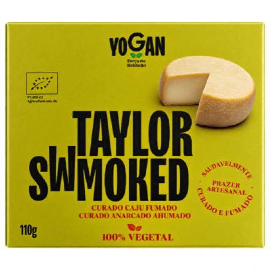 Queso vegano Curado Ahumado Taylor Swmoked 110gr Yogan Creamery