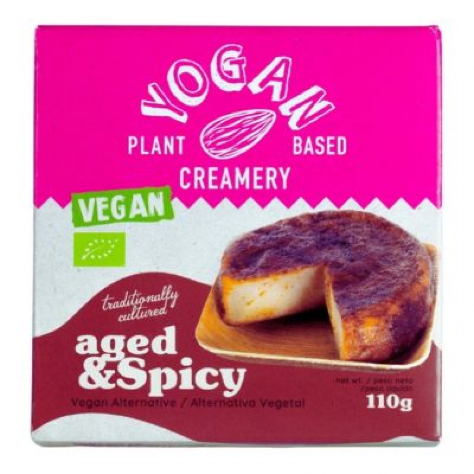 Queso vegano Curado Picante 110gr Yogan Creamery