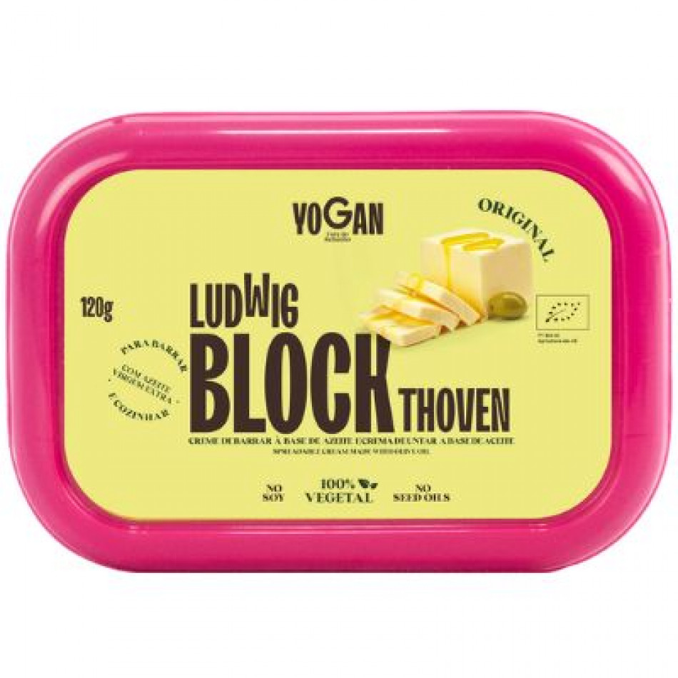Mantequilla vegana Ludwig Blockthoven Eco 120gr Yogan Creamery