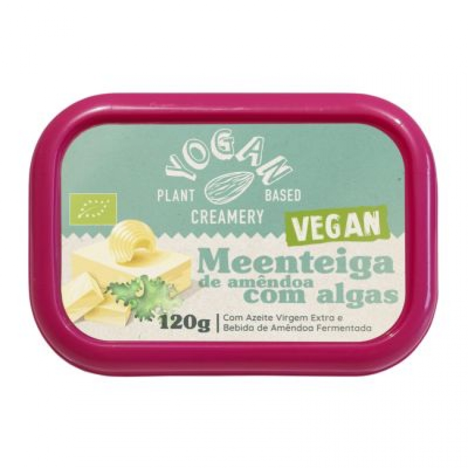 Mantequilla vegana con Algas Eco 120gr Yogan Creamery