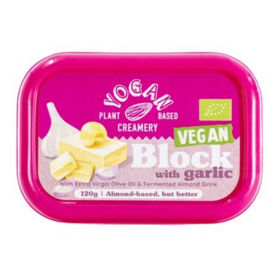 Mantequilla vegana con Ajo Eco 120gr Yogan Creamery
