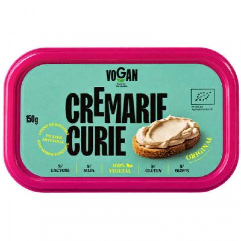 Queso vegano en crema Cremarie Curie 150gr Yogan Creamery