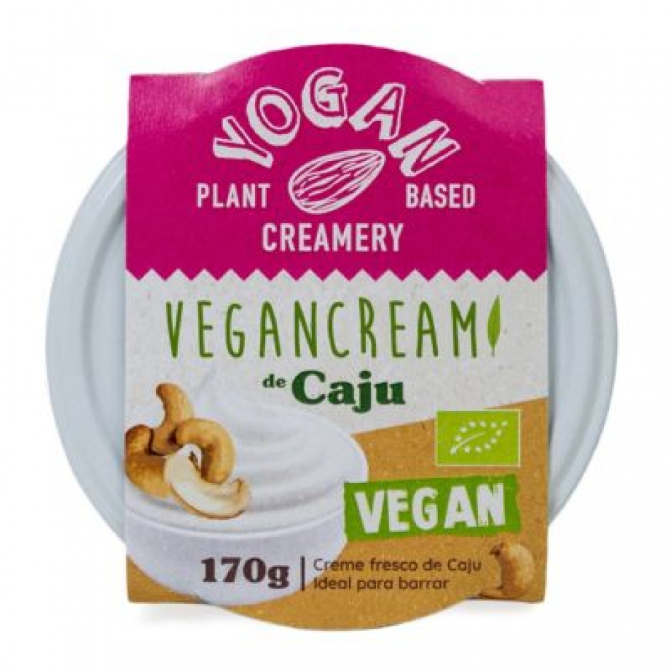 Queso vegano en crema Vegancreami de Anacardo 170gr Yogan Creamery