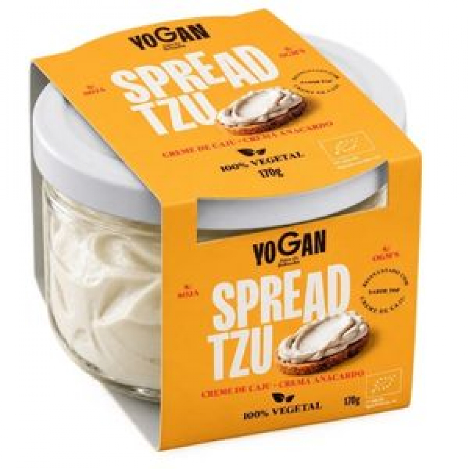 Queso vegano Spread Tzu Creme Caju 170g Yogan Creamery