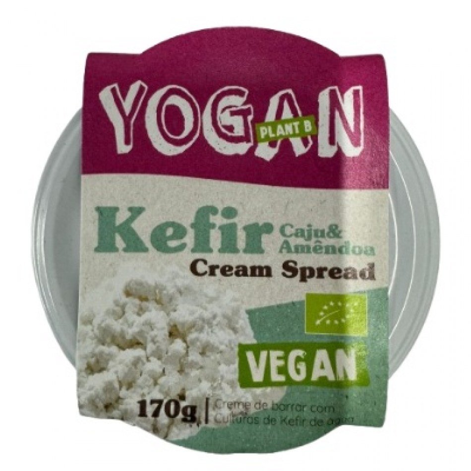 Kefir vegano en crema de Frutos Secos 170gr Yogan Creamery