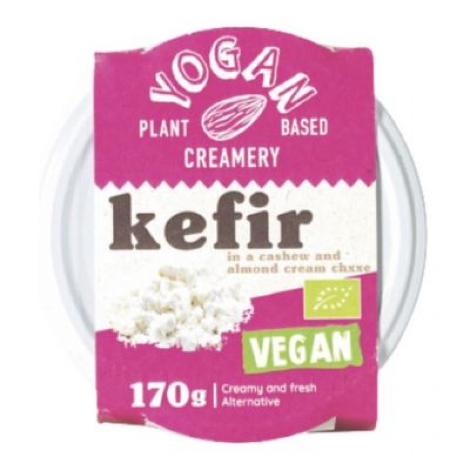 Kefir vegano en crema de Frutos Secos 170gr Yogan Creamery